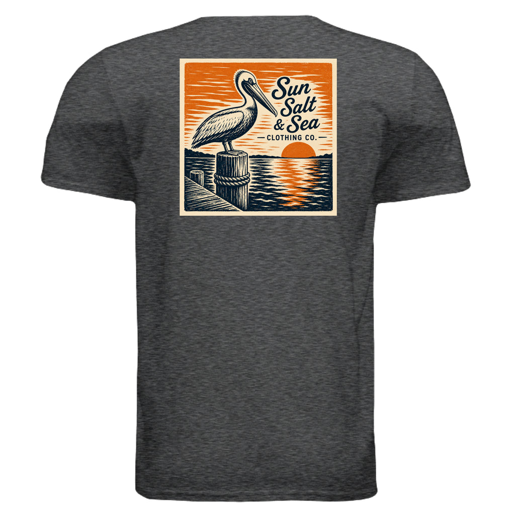 DARK HEATHER - G640 - BACK